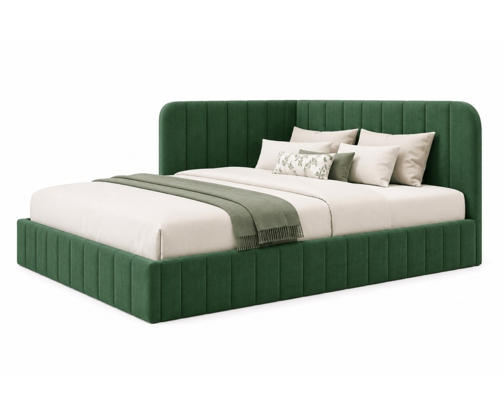 Eckbett 140x200 cm mit Bettkasten und Lattenrost, Polsterbett für Jugendzimmer, MARIO SM 06 Eckbett 140x200 cm mit Bettkasten und Lattenrost, Polsterbett für Jugendzimmer, MARIO SM 06
