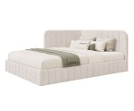 Eckbett 140x200 cm mit Bettkasten und Lattenrost, Polsterbett für Jugendzimmer, MARIO SM 06 Eckbett 140x200 cm mit Bettkasten und Lattenrost, Polsterbett für Jugendzimmer, MARIO SM 06