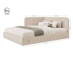 Eckbett 140x200 cm mit Bettkasten und Lattenrost, Polsterbett für Jugendzimmer, MARIO SM 06 Eckbett 140x200 cm mit Bettkasten und Lattenrost, Polsterbett für Jugendzimmer, MARIO SM 06