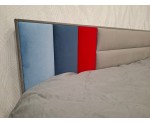 Polsterbett 100x200 cm für Teenager, Jugendbett mit Stauraum, OHNE Matratze, CHAMPION 1R