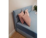 Polsterbett 80x200 cm mit Bettkasten und Seitenblende, Jugendbett MEROO 2M Polsterbett 80x200 cm mit Bettkasten und Seitenblende, Jugendbett MEROO 2M