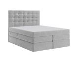 Komfortbett 180x200 cm, Boxspringbett mit Bettkasten, hohes Kopfteil gesteppt, MAGNUS 2B DUO Komfortbett 180x200 cm, Boxspringbett mit Bettkasten, hohes Kopfteil gesteppt, MAGNUS 2B DUO