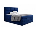 Boxspringbett 140x200 cm, Ehebett mit Bettkasten, 2 Matratzen, niedriges Kopfteil auf Wunsch, MAGNUS 7B Boxspringbett 140x200 cm, Ehebett mit Bettkasten, 2 Matratzen, niedriges Kopfteil auf Wunsch, MAGNUS 7B