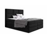 Doppelbett 180x200 cm, Boxspringbett mit 2 Matratzen, 2 separate Bettkästen, Bett für Dachschräge, MAGNUS 7B
