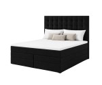 Elegantes Ehebett 180x200 cm mit 2 Matratzen, Bett für Dachschräge, Kontinentalbett MAGNUS 6B