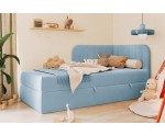 Einzelbett 80x200 cm mit BONELL-Matratze, Eckbett, Jugendbett KEVIN 2M Einzelbett 80x200 cm mit BONELL-Matratze, Eckbett, Jugendbett KEVIN 2M