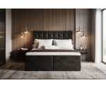 Komfortables Bett 200x200 cm für Schlafzimmer, Ehebett, Hotelbett mit Bettkasten, MAGNUS 2A Komfortables Bett 200x200 cm für Schlafzimmer, Ehebett, Hotelbett mit Bettkasten, MAGNUS 2A