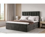 Komfortables Bett 200x200 cm für Schlafzimmer, Ehebett, Hotelbett mit Bettkasten, MAGNUS 2A Komfortables Bett 200x200 cm für Schlafzimmer, Ehebett, Hotelbett mit Bettkasten, MAGNUS 2A