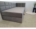 Jugendbett 100x200 cm mit Bettkasten, Einzelbett mit Seitenteilen, MEROO 3M Jugendbett 100x200 cm mit Bettkasten, Einzelbett mit Seitenteilen, MEROO 3M