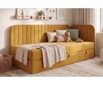 Kontinentalbett 90x200 cm mit Bettkasten, abgerundete Seitenteile, Jugendbett INTARO A28 Kontinentalbett 90x200 cm mit Bettkasten, abgerundete Seitenteile, Jugendbett INTARO A28