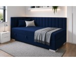 Polsterbett 80x200 cm, Jugendbett, Einzelbett mit Bettkasten, INTARO A40 Polsterbett 80x200 cm, Jugendbett, Einzelbett mit Bettkasten, INTARO A40