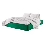 Modernes Bett 160x200 cm mit erleichterter Bettmachfunktion, Bett mit Lattenrost und Bettkasten, SAMOS SF 02