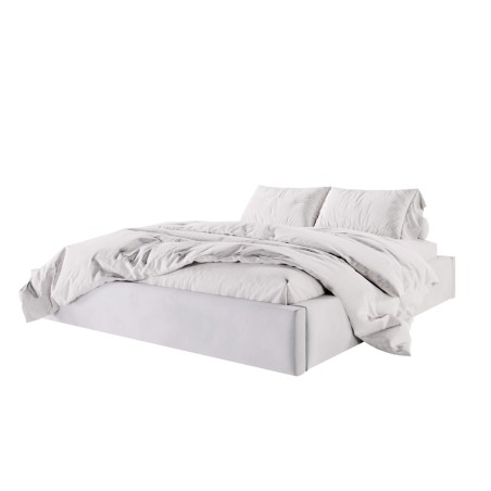 Polsterbett 180x200 cm mit erleichterter Bettmachfunktion, Lattenrost mit Hebefunktion, SAMOS SF 02