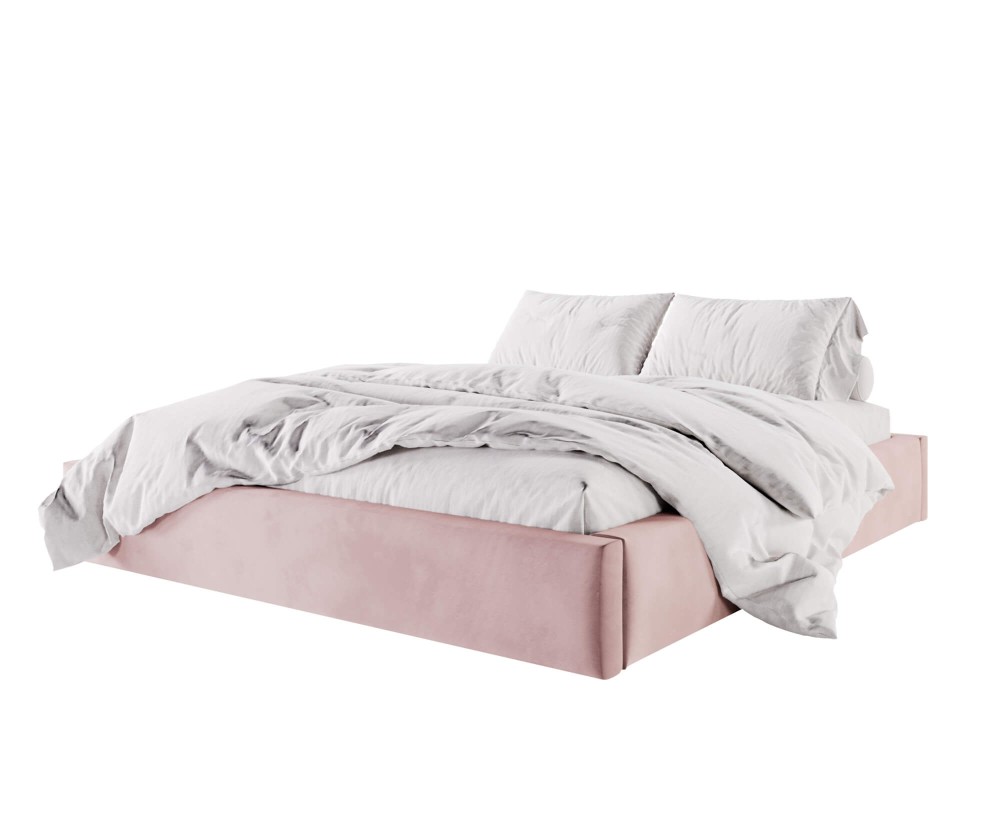 Polsterbett 180x200 cm mit erleichterter Bettmachfunktion, Lattenrost mit Hebefunktion, SAMOS SF 02