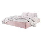 Polsterbett 180x200 cm mit erleichterter Bettmachfunktion, Lattenrost mit Hebefunktion, SAMOS SF 02