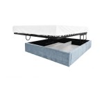 Polsterbett 180x200 cm mit erleichterter Bettmachfunktion, Lattenrost mit Hebefunktion, SAMOS SF 02 Polsterbett 180x200 cm mit erleichterter Bettmachfunktion, Lattenrost mit Hebefunktion, SAMOS SF 02