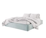 Großes Doppelbett 200x200 cm mit erleichterter Bettmachfunktion, Lattenrost mit Hebefunktion, SAMOS SF 02 Großes Doppelbett 200x200 cm mit erleichterter Bettmachfunktion, Lattenrost mit Hebefunktion, SAMOS SF 02