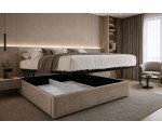 Großes Doppelbett 200x200 cm mit erleichterter Bettmachfunktion, Lattenrost mit Hebefunktion, SAMOS SF 02 Großes Doppelbett 200x200 cm mit erleichterter Bettmachfunktion, Lattenrost mit Hebefunktion, SAMOS SF 02