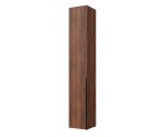 Stilvoller Hochschrank 40 cm breit mit praktischen Einlegeböden, Mehrzweckschrank, Garderobenschrank in Nussbaum Warmia, KABO S1