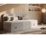 Jugendbett 90x200 cm mit Bettkasten, Seitenblende abgerundet, MACIUS 2M Jugendbett 90x200 cm mit Bettkasten, Seitenblende abgerundet, MACIUS 2M