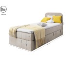 INTARO A11 Modernes Kontinentalbett 100x200 cm mit Bettkasten für Jugendzimmer, Farbvarianten! INTARO A11 Modernes Kontinentalbett 100x200 cm mit Bettkasten für Jugendzimmer, Farbvarianten!