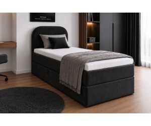 INTARO A11 Modernes Kontinentalbett 100x200 cm mit Bettkasten für Jugendzimmer, Farbvarianten!