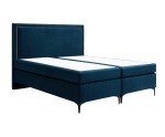 Elegantes Bett 180x200 cm für Schlafzimmer, Ehebett, Hotelbett, Kopfteil mit Polsternagelband, PRESTO 1M Elegantes Bett 180x200 cm für Schlafzimmer, Ehebett, Hotelbett, Kopfteil mit Polsternagelband, PRESTO 1M