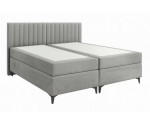 Kontinentalbett 160x200 cm, Ehebett, Hotelbett, vertikale Nähte am Kopfteil, ANTONINA 1M Kontinentalbett 160x200 cm, Ehebett, Hotelbett, vertikale Nähte am Kopfteil, ANTONINA 1M