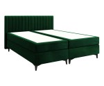 Kontinentalbett 160x200 cm, Ehebett, Hotelbett, vertikale Nähte am Kopfteil, ANTONINA 1M