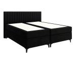 Doppelbett 180x200 cm, Ehebett, Hotelbett, vertikale Nähte am Kopfteil, ANTONINA 1M Doppelbett 180x200 cm, Ehebett, Hotelbett, vertikale Nähte am Kopfteil, ANTONINA 1M