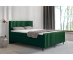 Boxspringbett 140x200 cm, Ehebett, Hotelbett, mit Kopfteil, Fußteil und Bettkasten, ANTONINA 2M Boxspringbett 140x200 cm, Ehebett, Hotelbett, mit Kopfteil, Fußteil und Bettkasten, ANTONINA 2M