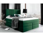 Kontinentalbett 200x200 cm, komfortables Ehebett mit 2 Matratzen, elegantes Kopfteil auch für Dachschräge, MAGNUS 22B Kontinentalbett 200x200 cm, komfortables Ehebett mit 2 Matratzen, elegantes Kopfteil auch für Dachschräge, MAGNUS 22B