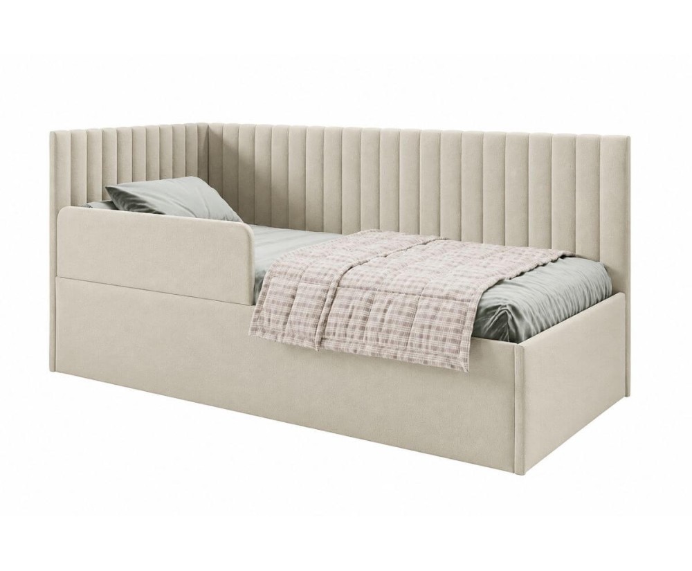Seniorenbett 90x200 cm universal mit verstellbarem Lattenrost per Fernbedienung und RAUSFALLSCHUTZ, CARLOS SEB