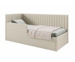 Seniorenbett 90x200 cm universal mit verstellbarem Lattenrost per Fernbedienung und RAUSFALLSCHUTZ, CARLOS SEB