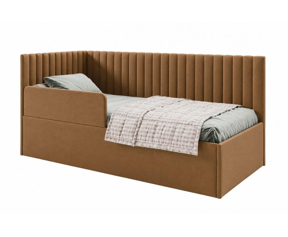 Seniorenbett 90x200 cm universal mit verstellbarem Lattenrost per Fernbedienung und RAUSFALLSCHUTZ, CARLOS SEB
