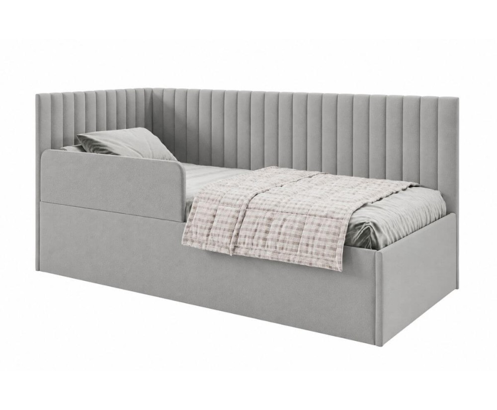 Seniorenbett 90x200 cm universal mit verstellbarem Lattenrost per Fernbedienung und RAUSFALLSCHUTZ, CARLOS SEB