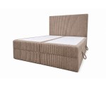 Boxspringbett 140x200 cm mit Cordbezug, Bettkasten und Matratze, Schlafzimmerbett NEAPOL 1M Boxspringbett 140x200 cm mit Cordbezug, Bettkasten und Matratze, Schlafzimmerbett NEAPOL 1M