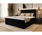 Boxspringbett 140x200 cm mit Cordbezug, Bettkasten und Matratze, Schlafzimmerbett NEAPOL 1M Boxspringbett 140x200 cm mit Cordbezug, Bettkasten und Matratze, Schlafzimmerbett NEAPOL 1M