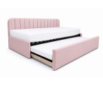 Jugendbett 100x200 mit zwei Liegeflächen und Bettkasten, Ausziehbett ALVIN 05 MN Jugendbett 100x200 mit zwei Liegeflächen und Bettkasten, Ausziehbett ALVIN 05 MN