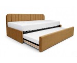 Jugendbett 100x200 mit zwei Liegeflächen und Bettkasten, Ausziehbett ALVIN 05 MN Jugendbett 100x200 mit zwei Liegeflächen und Bettkasten, Ausziehbett ALVIN 05 MN