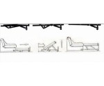 Modernes Ecksofa mit Schlaffunktion und Bettkasten, einstellbare Kopfteile, TRIVIO N1