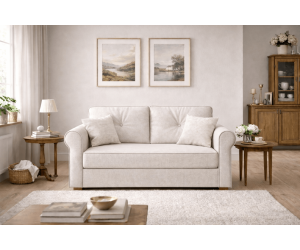 -Sitzer-Sofa mit Rückenkissen, ohne Schlaffunktion - TRIVIO K7