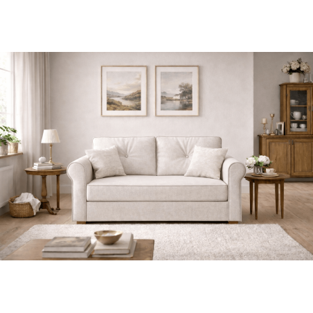 -Sitzer-Sofa mit Rückenkissen, ohne Schlaffunktion - TRIVIO K7