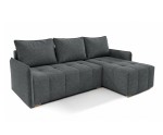 Ecksofa gesteppt, lose Rückenkissen inklusive, mit Schlaffunktion und Bettkasten, TRIVIO N5 Ecksofa gesteppt, lose Rückenkissen inklusive, mit Schlaffunktion und Bettkasten, TRIVIO N5
