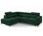 Ecksofa mit Schlaffunktion und Bettkasten, einstellbare Kopfteile, TRIVIO N6 Ecksofa mit Schlaffunktion und Bettkasten, einstellbare Kopfteile, TRIVIO N6