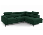 Ecksofa mit Schlaffunktion und Bettkasten, einstellbare Kopfteile, TRIVIO N6 Ecksofa mit Schlaffunktion und Bettkasten, einstellbare Kopfteile, TRIVIO N6