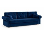 Elegantes 3-Sitzer-Sofa, Couch mit Schlaffunktion und Bettkasten, TRIVIO K2 Elegantes 3-Sitzer-Sofa, Couch mit Schlaffunktion und Bettkasten, TRIVIO K2