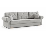 Elegantes 3-Sitzer-Sofa, Couch mit Schlaffunktion und Bettkasten, TRIVIO K2