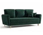 Schlafcouch im skandinavischen Stil mit Bettkasten, 3-Sitzer-Sofa, TRIVIO K3