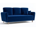 Schlafcouch im skandinavischen Stil mit Bettkasten, 3-Sitzer-Sofa, TRIVIO K3